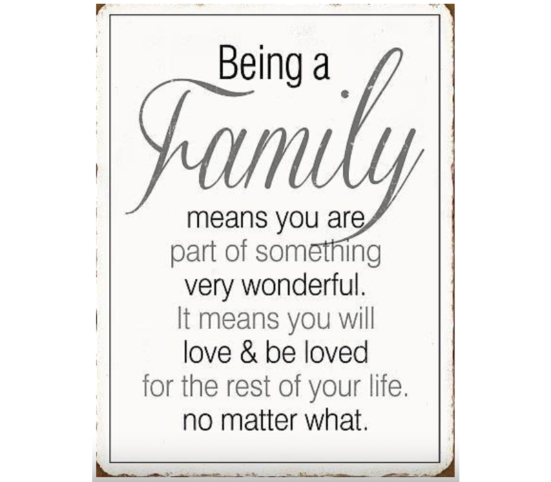 Being a family