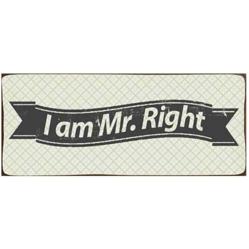 MR RIGHT 