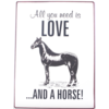 LOVE AND A HORSE