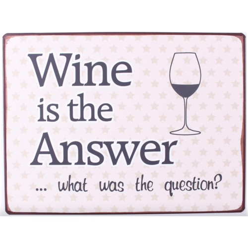 WINE IS THE ANSWER 