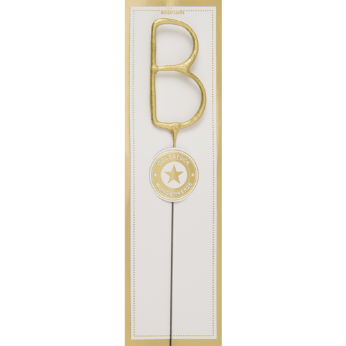 WONDERCANDLE LETTER B 