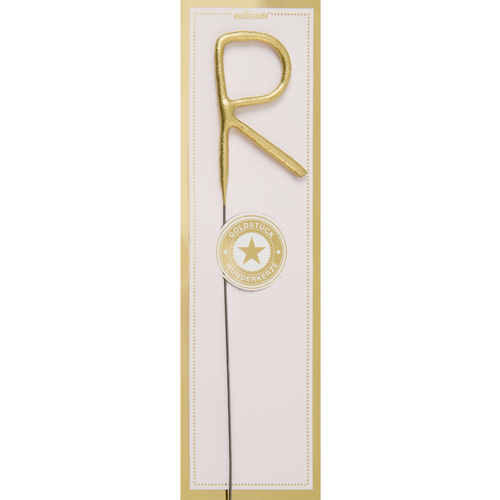 WONDERCANDLE LETTER R 