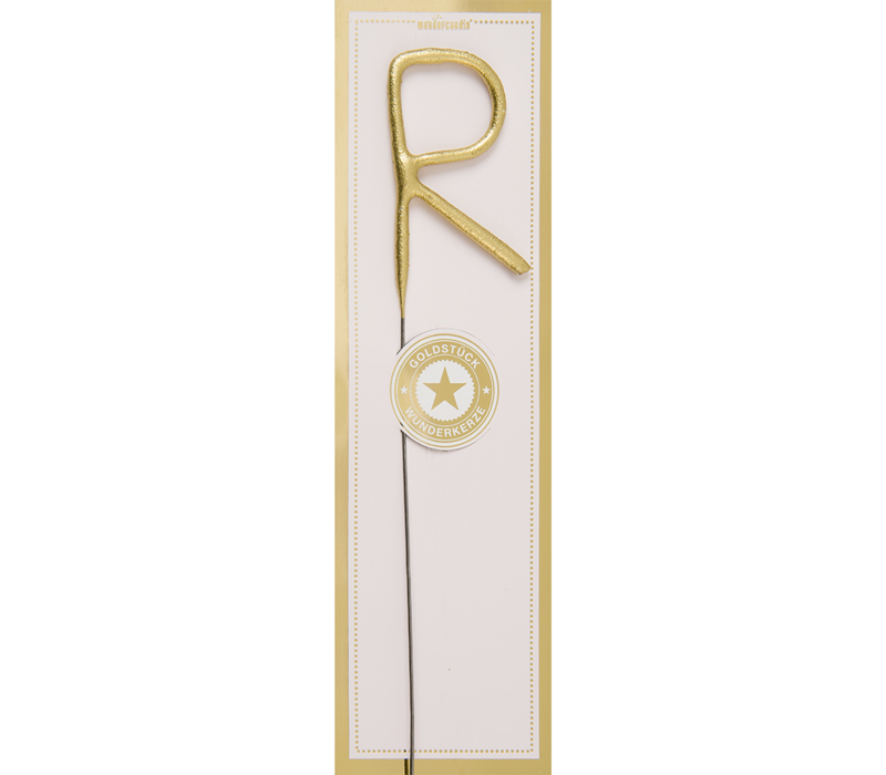 WONDERCANDLE LETTER R