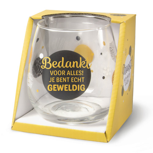 GLAS BEDANKT 