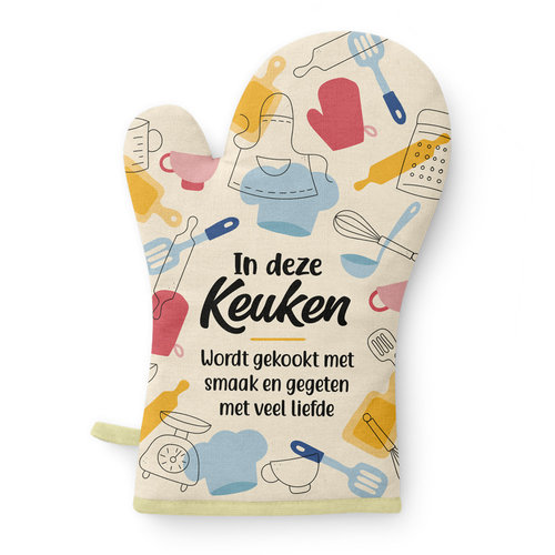 OVENHANDSCHOEN IN DEZE KEUKEN 