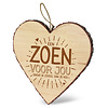 HOUTEN HARTJE - EEN ZOEN VOOR JOU