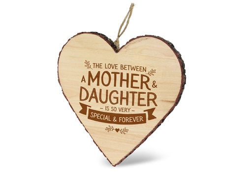 HOUTEN HARTJE - MOTHER & DAUGHTER