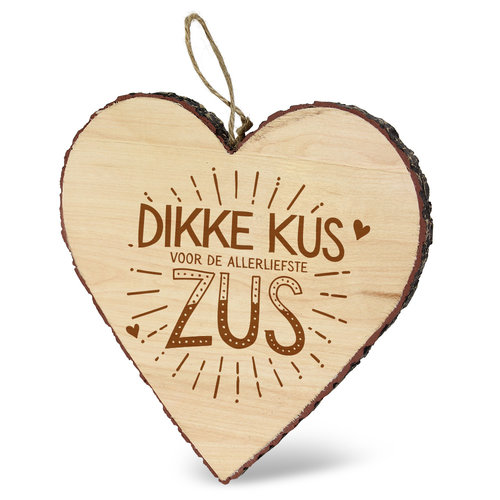 HOUTEN HARTJE - ALLERLIEFSTE ZUS 