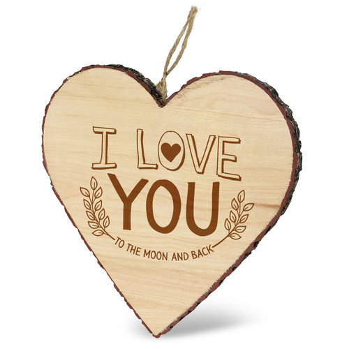 HOUTEN HARTJE - I LOVE YOU 