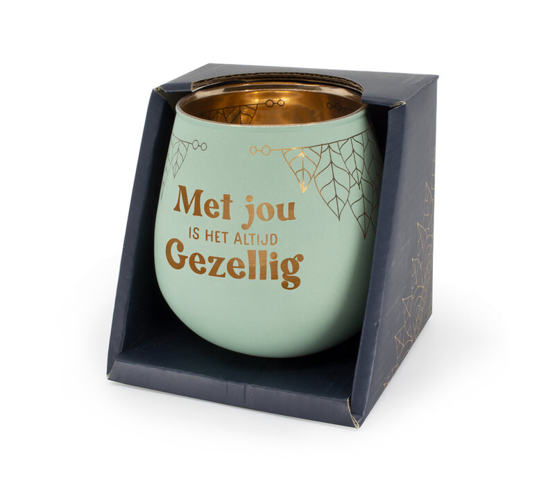 SFEERLICHTHOUDER - GEZELLIG