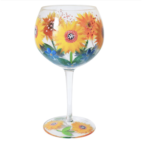 GIN GLAS ZONNEBLOEMEN 