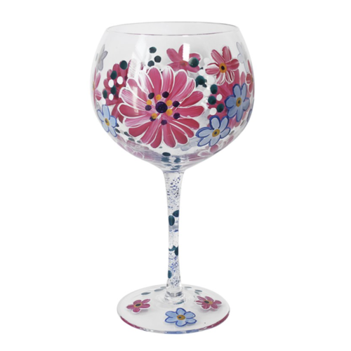 GIN GLAS PINK GERBERA 