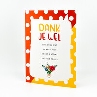 WENSKAART - DANK U WEL