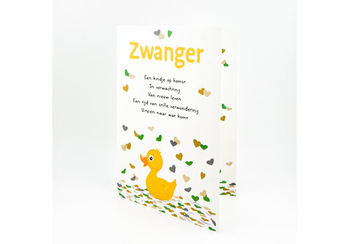 WENSKAART-  ZWANGER