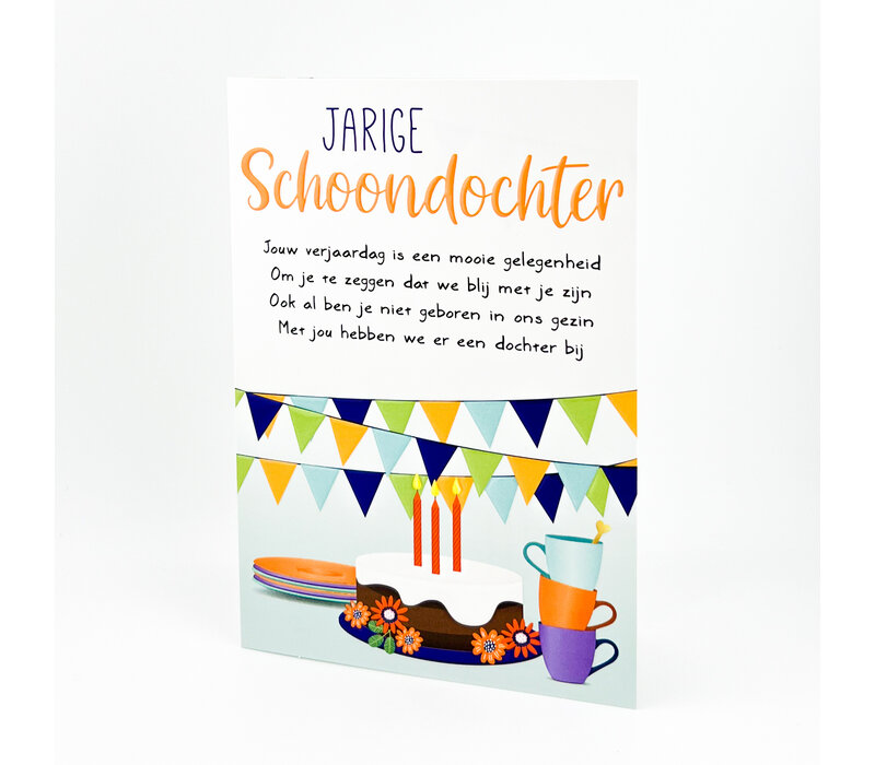 WENSKAART -JARIGE SCHOONDOCHTER