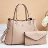 HANDTAS MET DRUKKNOP KHAKI