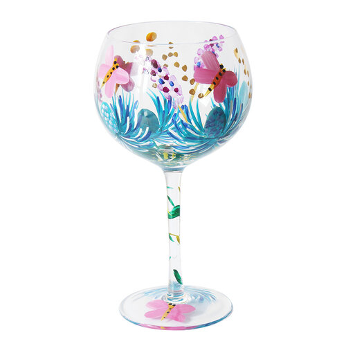 GIN GLAS DISTEL & VLINDERS 