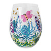 WATERGLAS DISTEL & VLINDERS