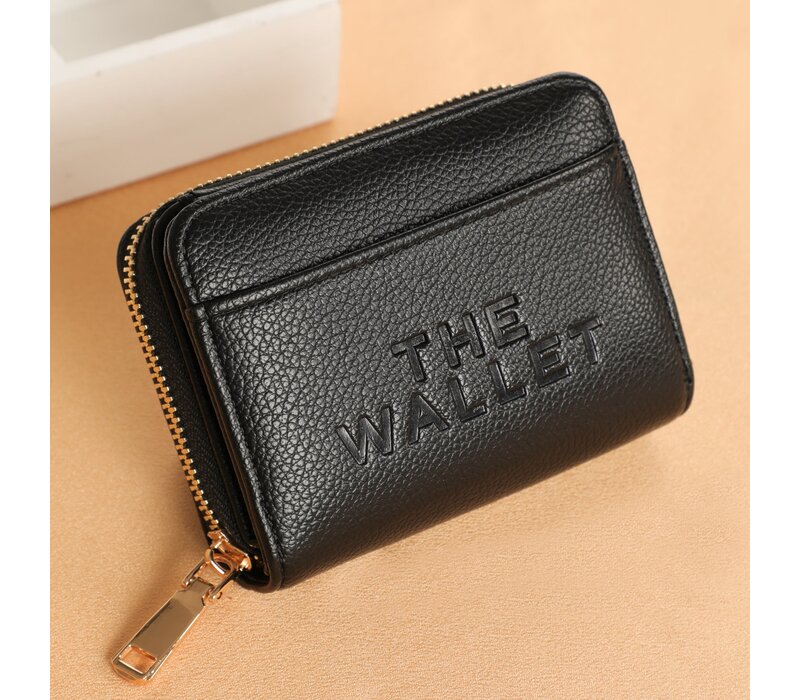 PORTEFEUILLE - WALLET ZWART
