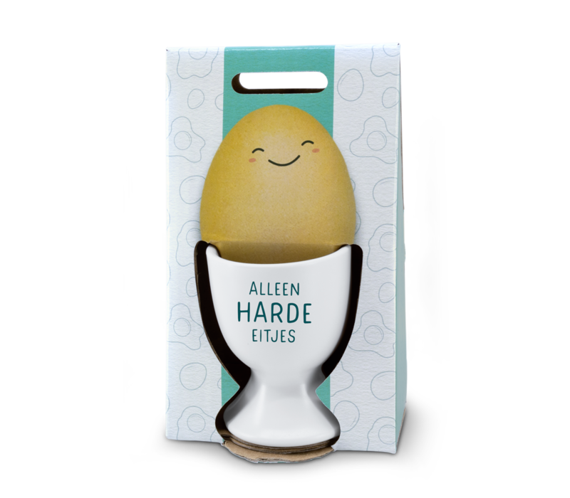EIERDOPJE-ALLEEN HARDE EITJES