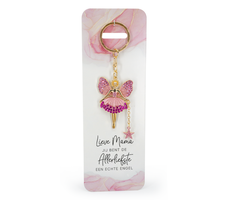 ENGEL SLEUTELHANGER -  LIEVE MAMA