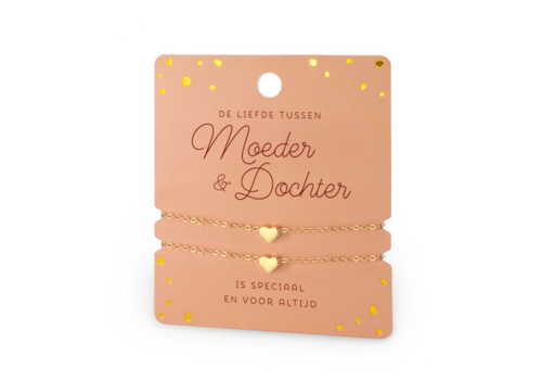 ARMBAND DUBBEL- MOEDER EN DOCHTER