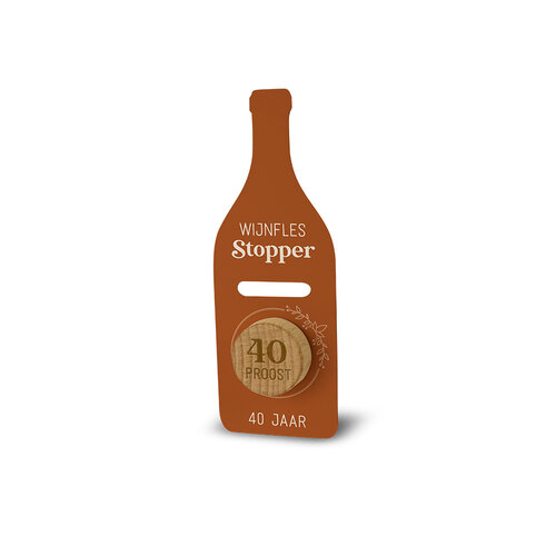 WIJNSTOP- 40 JAAR 