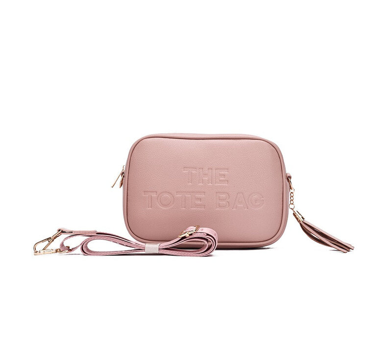 TOTE BAG - DONKER ROZE