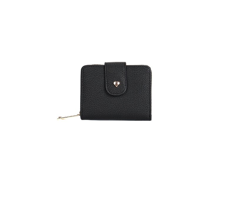 PORTEFEUILLE - GESSY SMALL ZWART