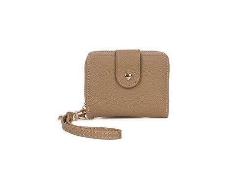 PORTEFEUILLE - GESSY SMALL TAUPE