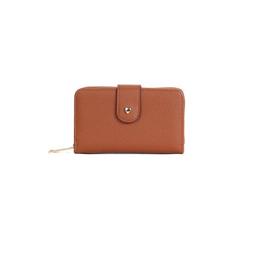 PORTEFEUILLE - GESSY LARGE BRUIN 