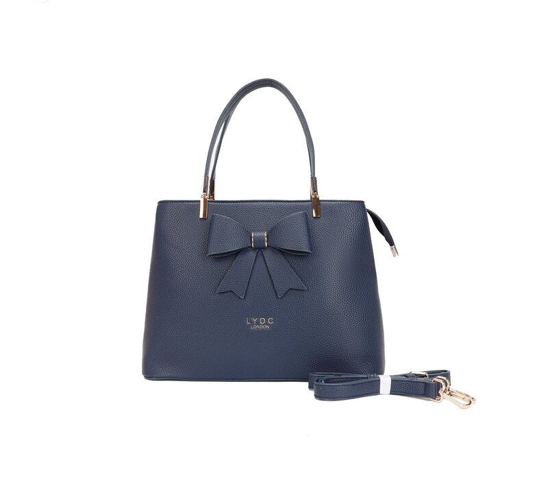 HANDTAS - BOWTIE NAVY