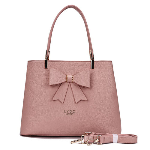 HANDTAS - BOWTIE DARK PINK 