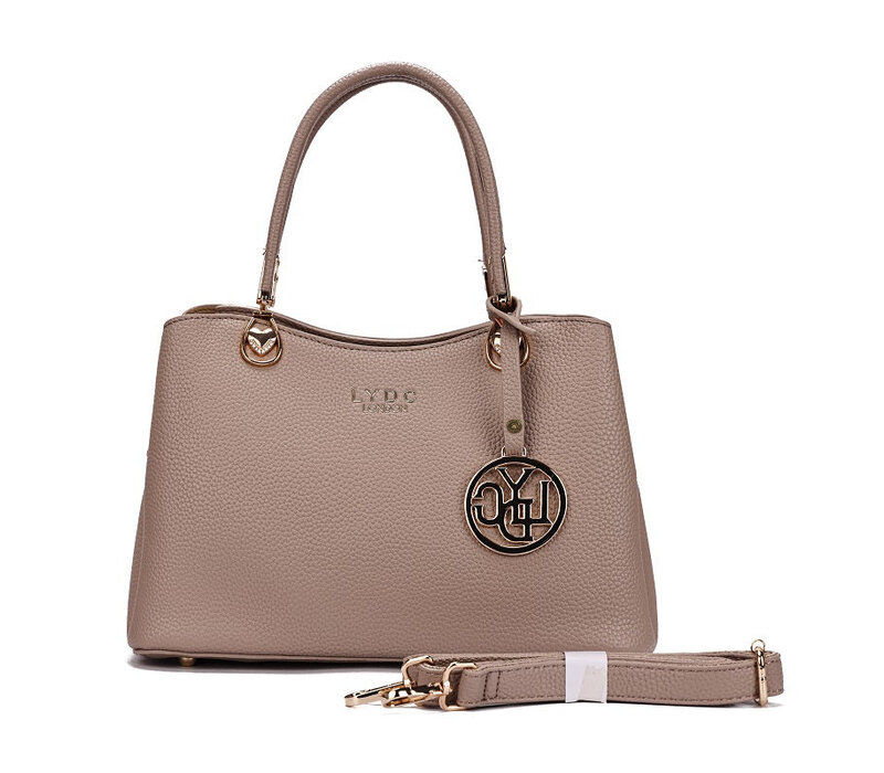 HANDTAS - TOTE HANGER TAUPE