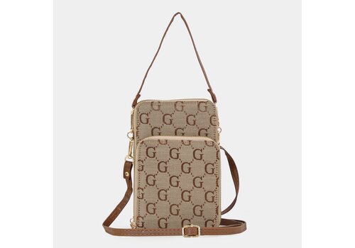SCHOUDERTAS - G-BAG BRUIN
