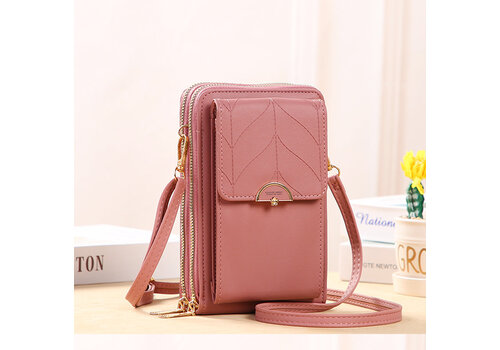 SCHOUDERTAS - URBAN BAG DONKERROZE
