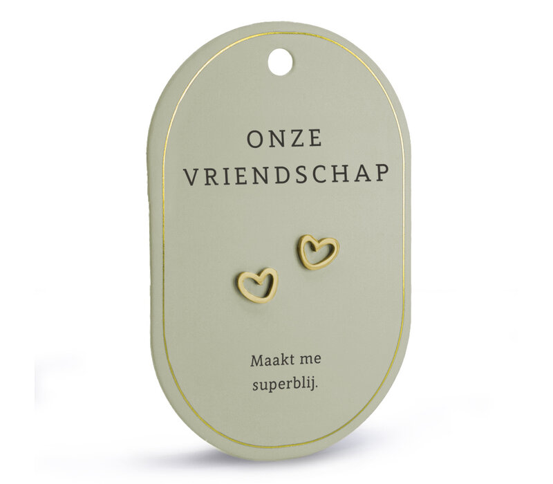 OORBELLEN - VRIENDSCHAP