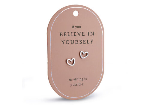 OORBELLEN - BELIEVE IN YOURSELF