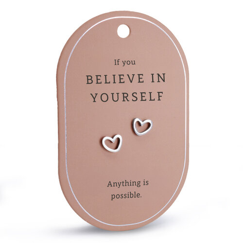 OORBELLEN - BELIEVE IN YOURSELF 