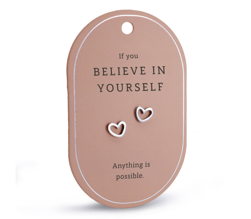 OORBELLEN - BELIEVE IN YOURSELF