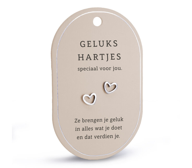 OORBELLEN - GELUKSHARTJES