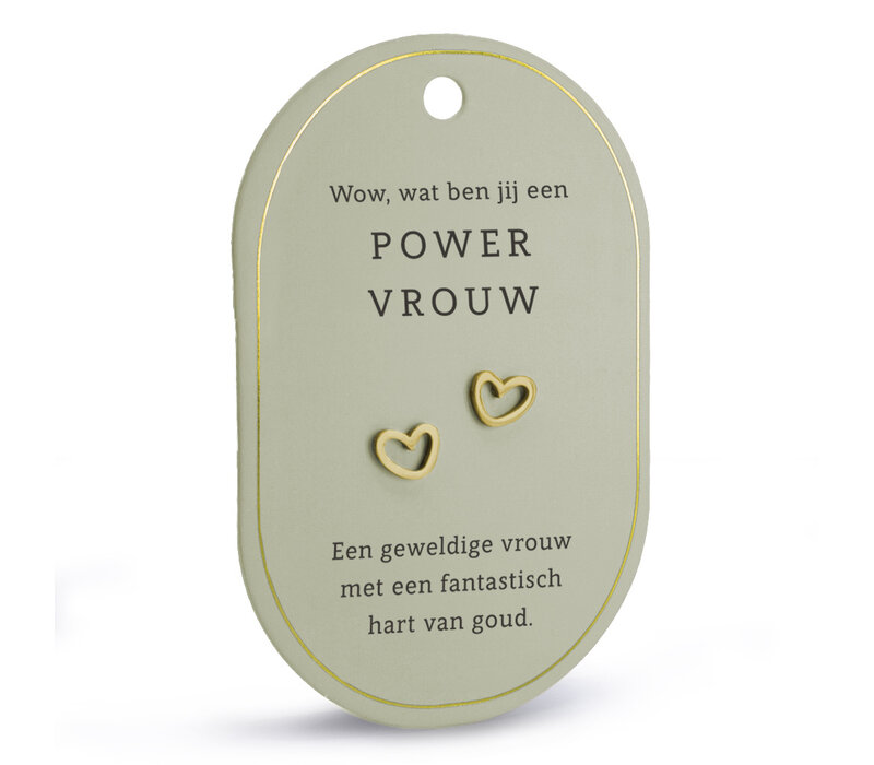 OORBELLEN - POWERVROUW