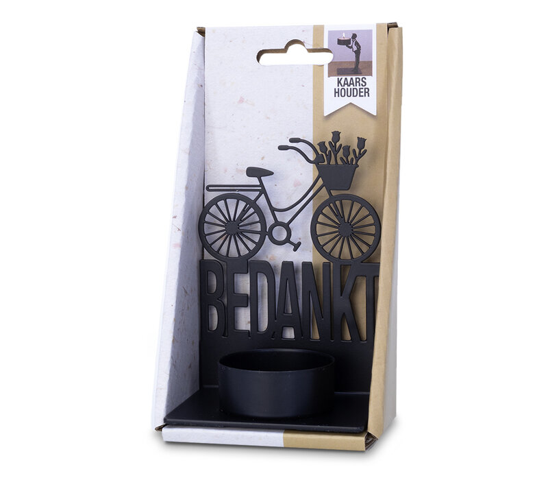 THEELICHTHOUDER -  BEDANKT