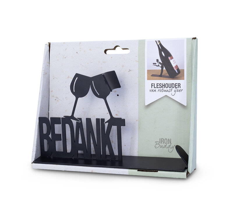 WIJNHOUDER - BEDANKT