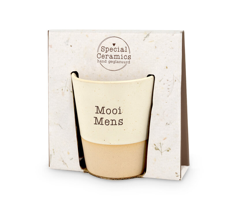 SPECIAL CERAMICS BEKER MOOI MENS