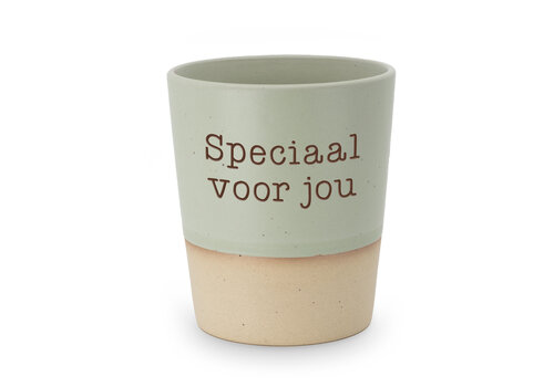 SPECIAL CERAMICS BEKER SPECIAAL VOOR JOU