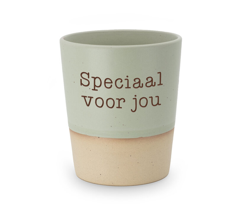 SPECIAL CERAMICS BEKER SPECIAAL VOOR JOU