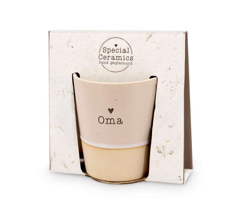 SPECIAL CERAMICS BEKER OMA