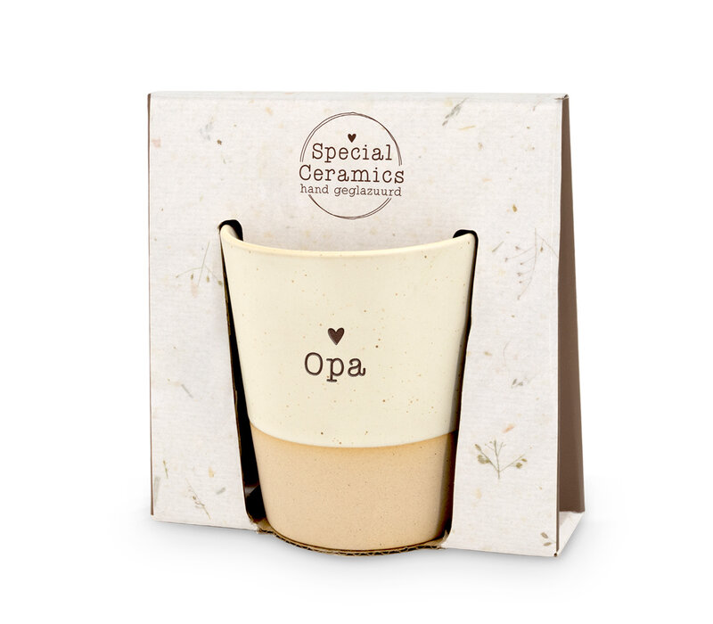 SPECIAL CERAMICS BEKER OPA