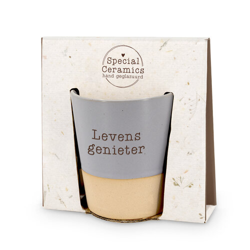 SPECIAL CERAMICS BEKER LEVENSGENIETER 